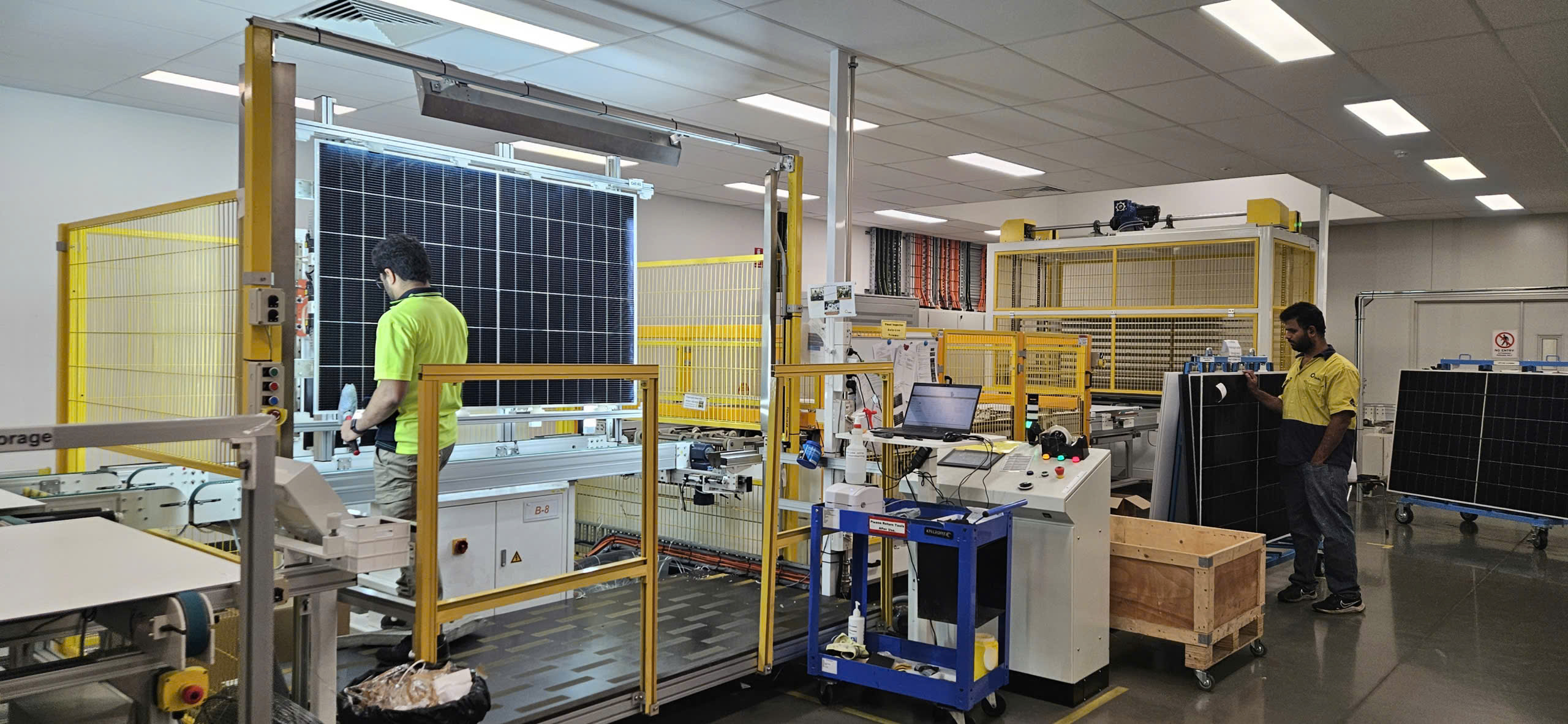 Electroluminescence defect detection — project banner